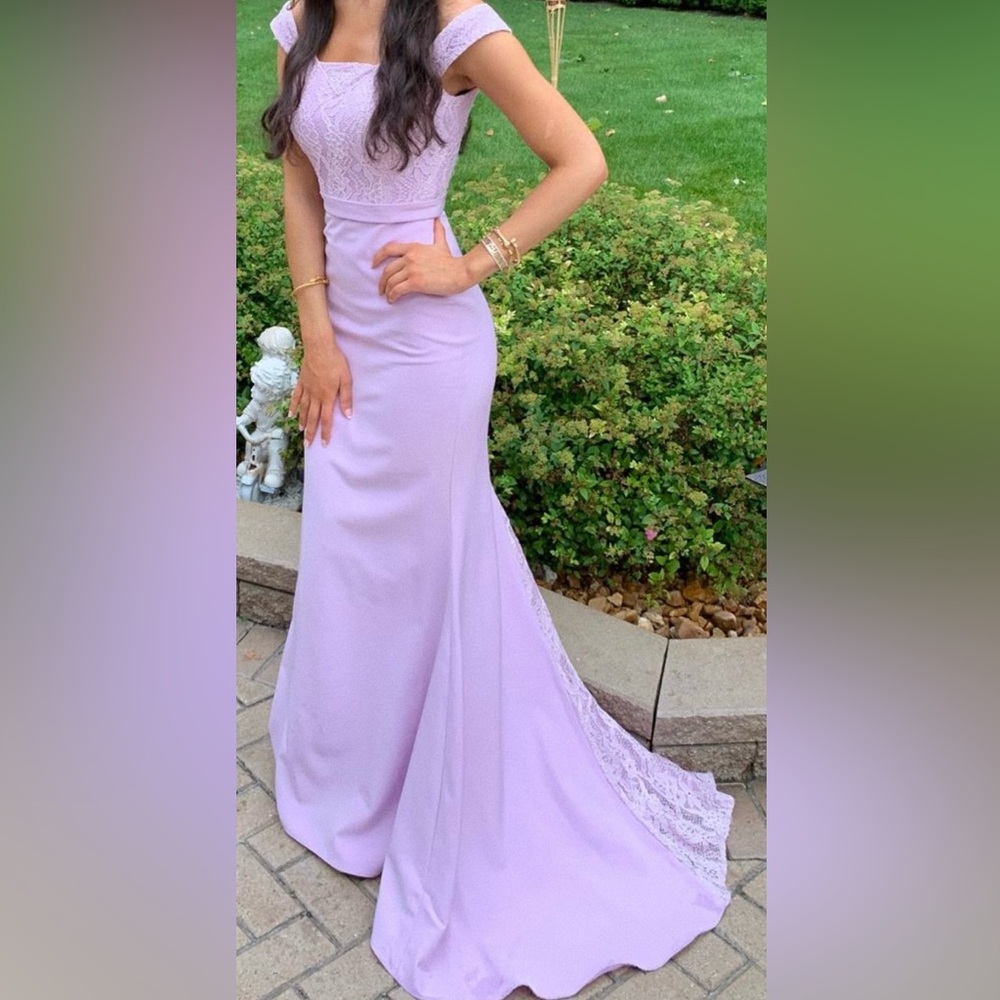 Lavender Evening Gown